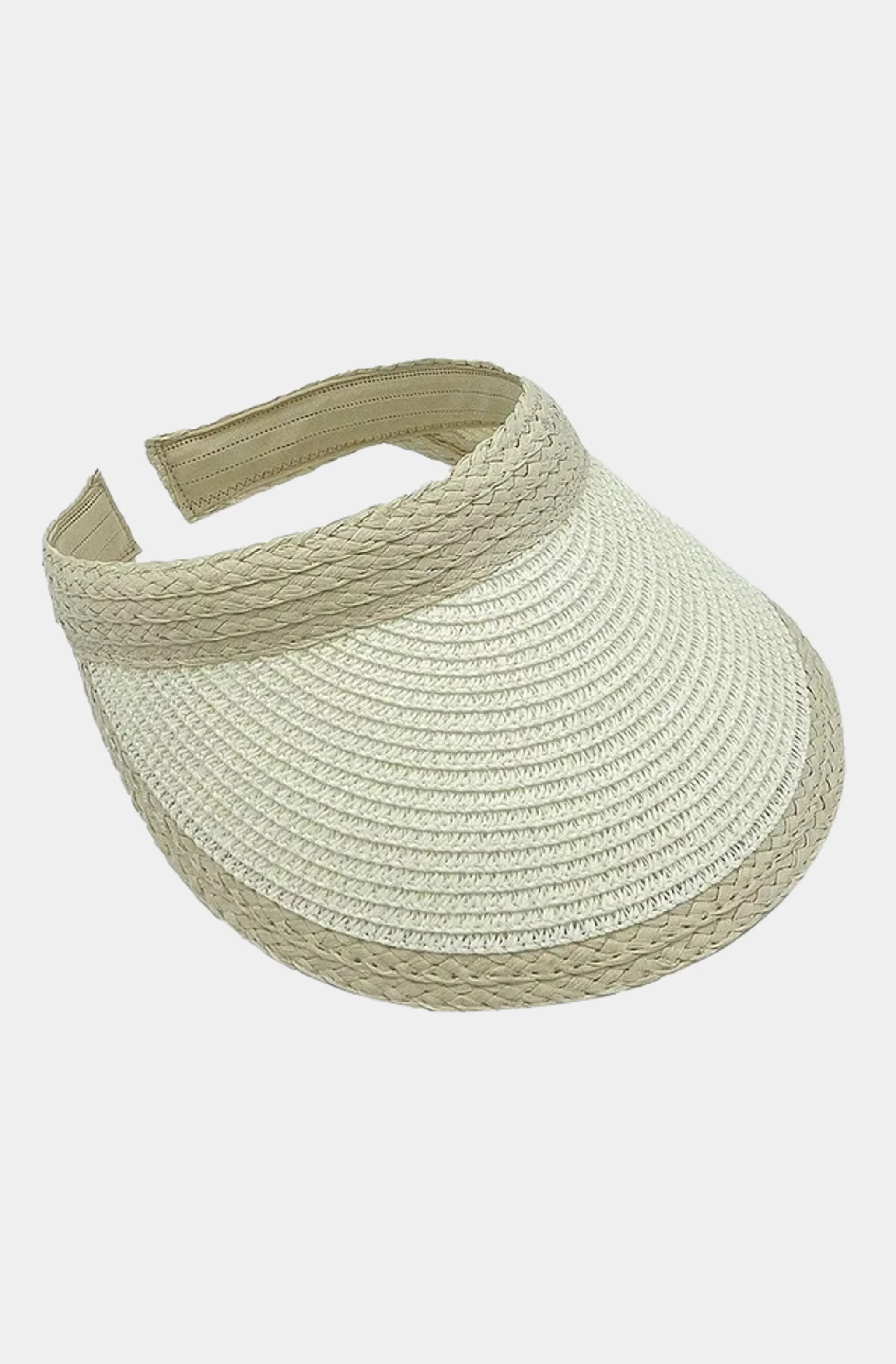 Amelie Straw Visor
