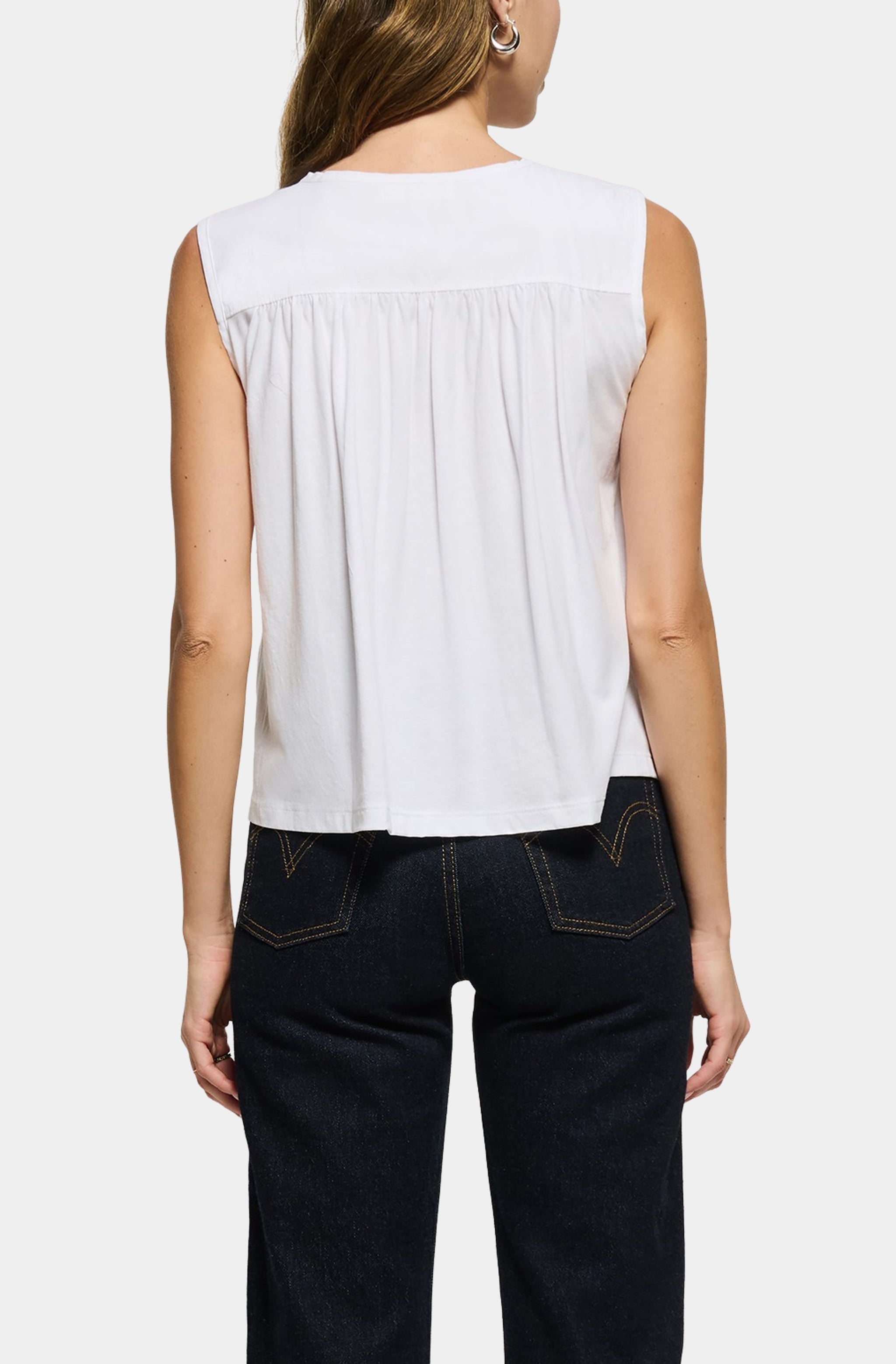 Ali Tie Front Top