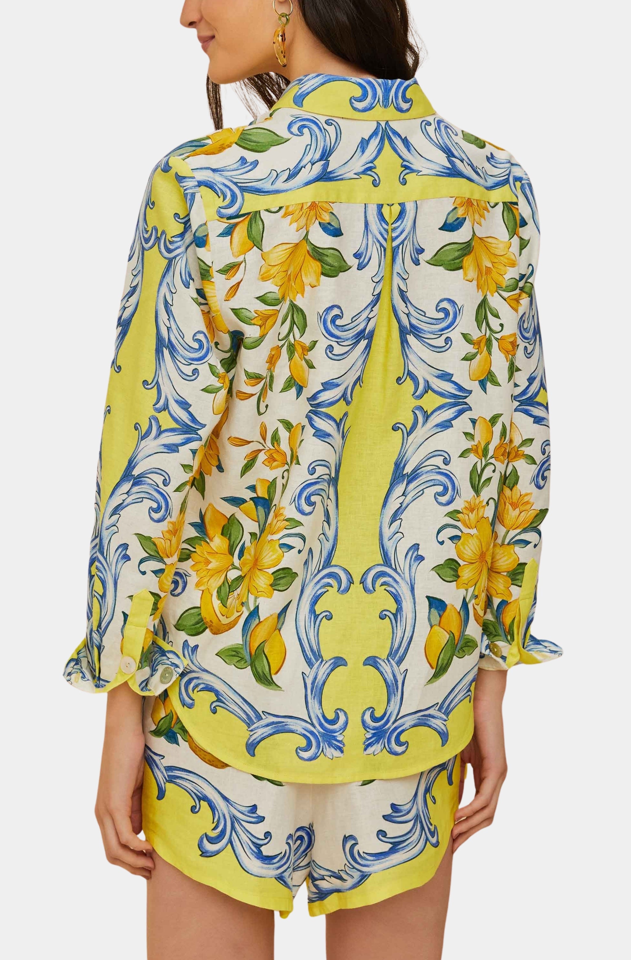 Sicily Scarf Off-White Shirt