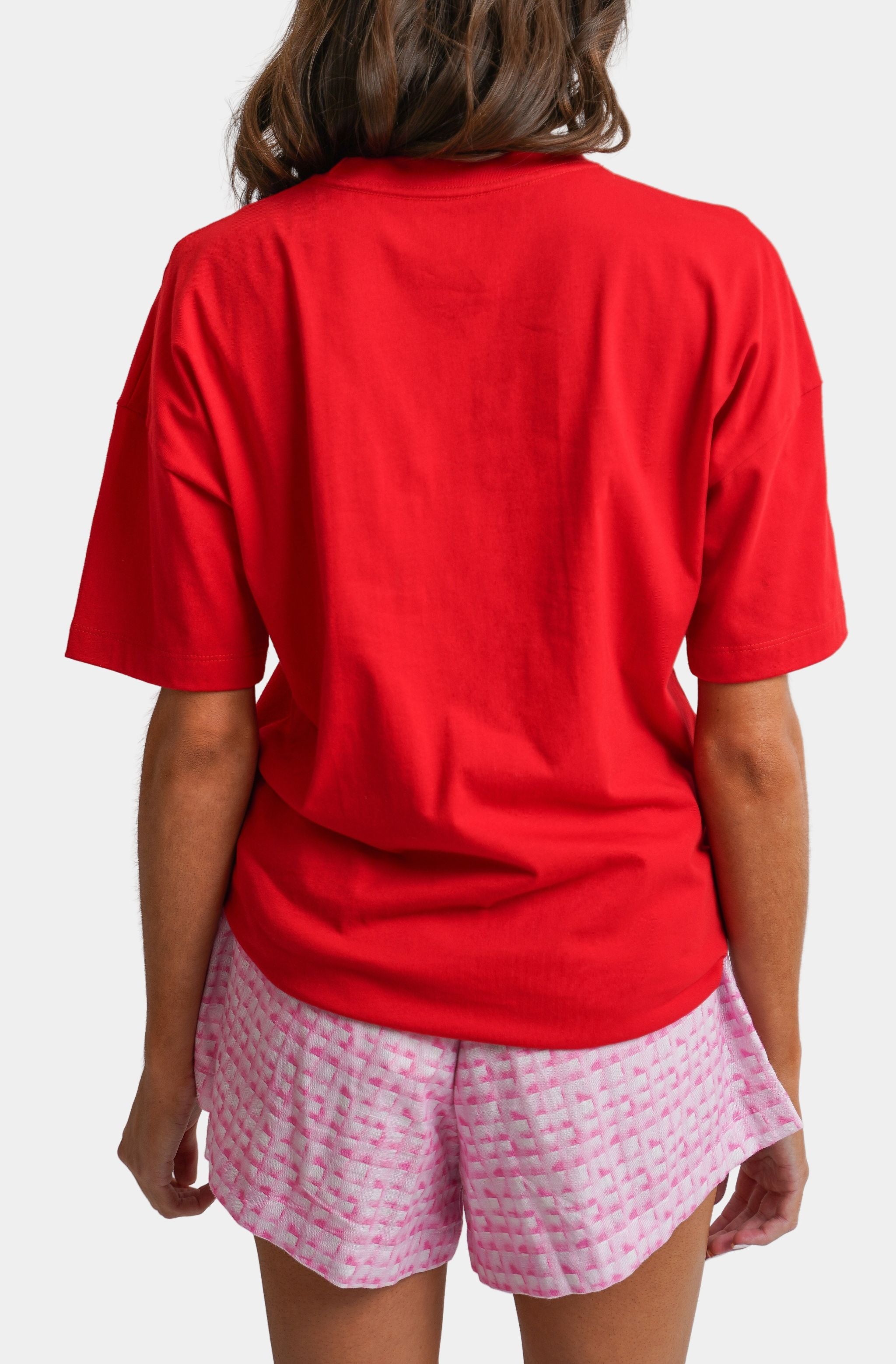 Hemline Exclusive Oversizes Graphic Tee