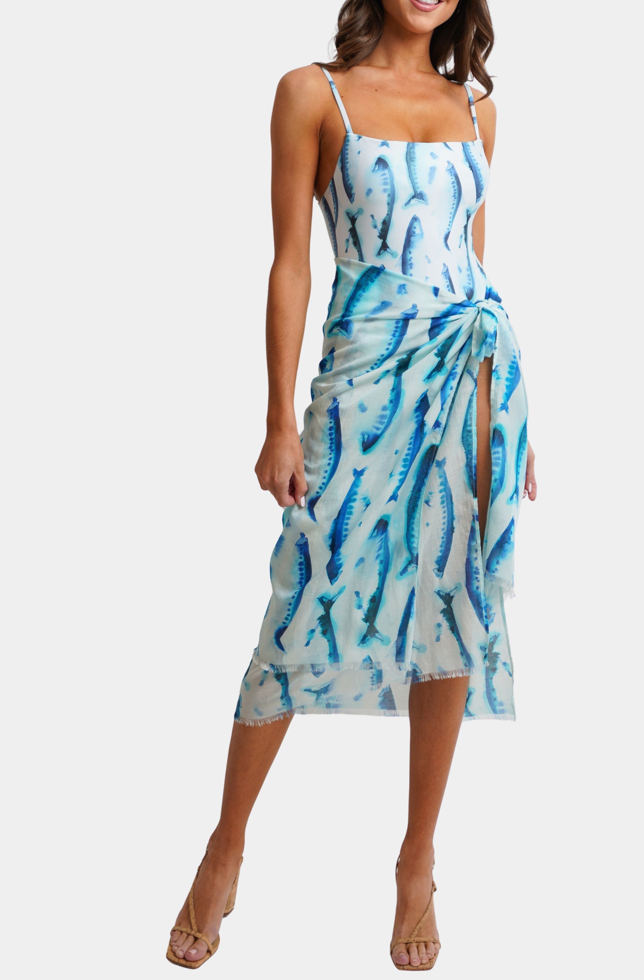 Hemline Exclusive Sardine Sarong