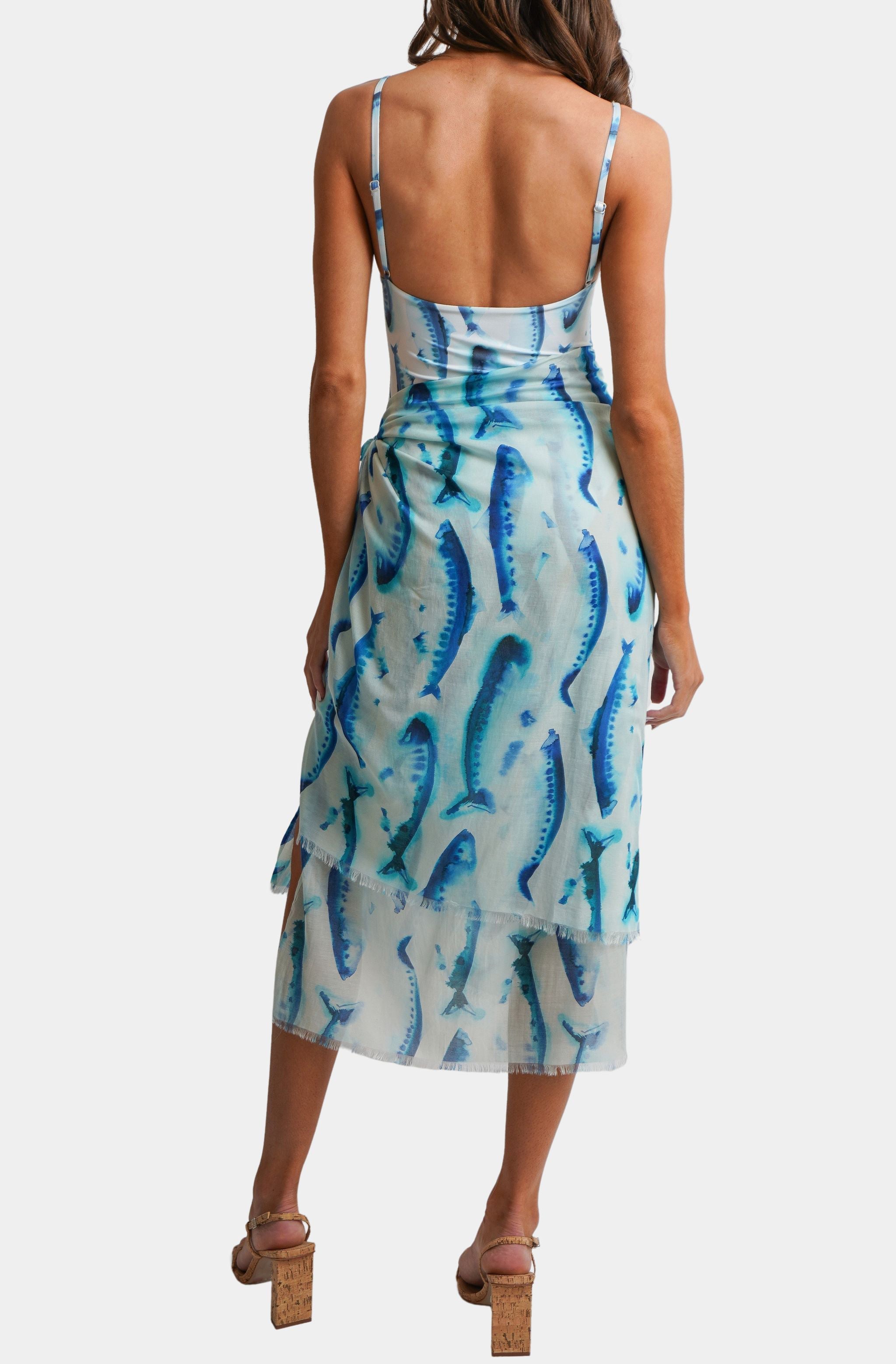 Hemline Exclusive Sardine Sarong