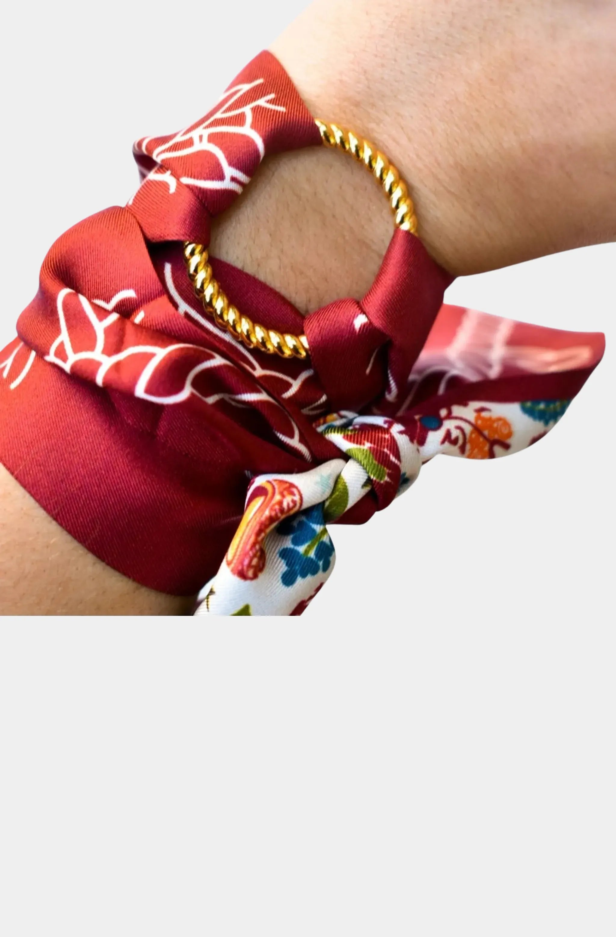 Golden Twist Twilly Ring