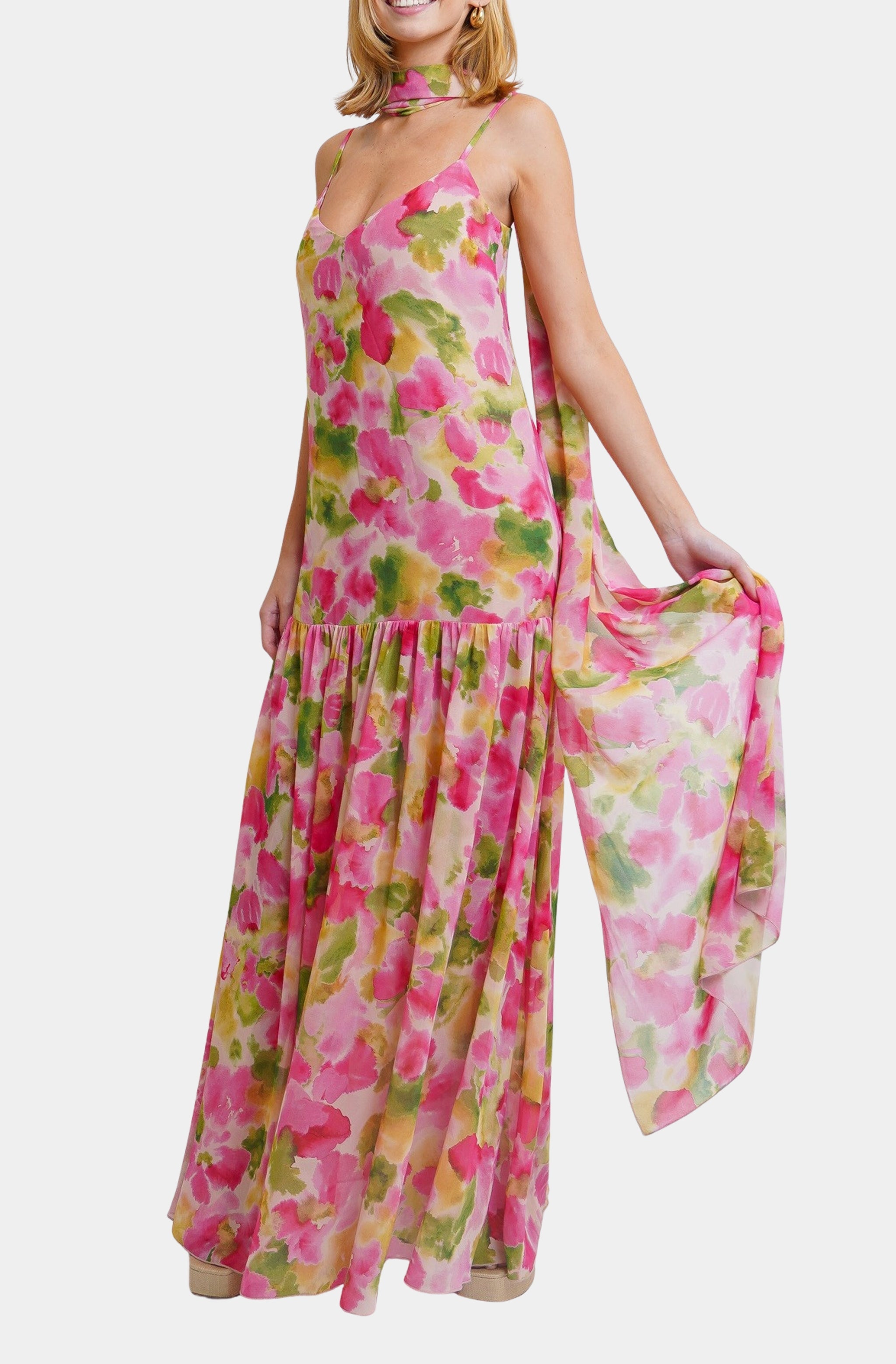 Hemline Exclusive Dalia Maxi Dress