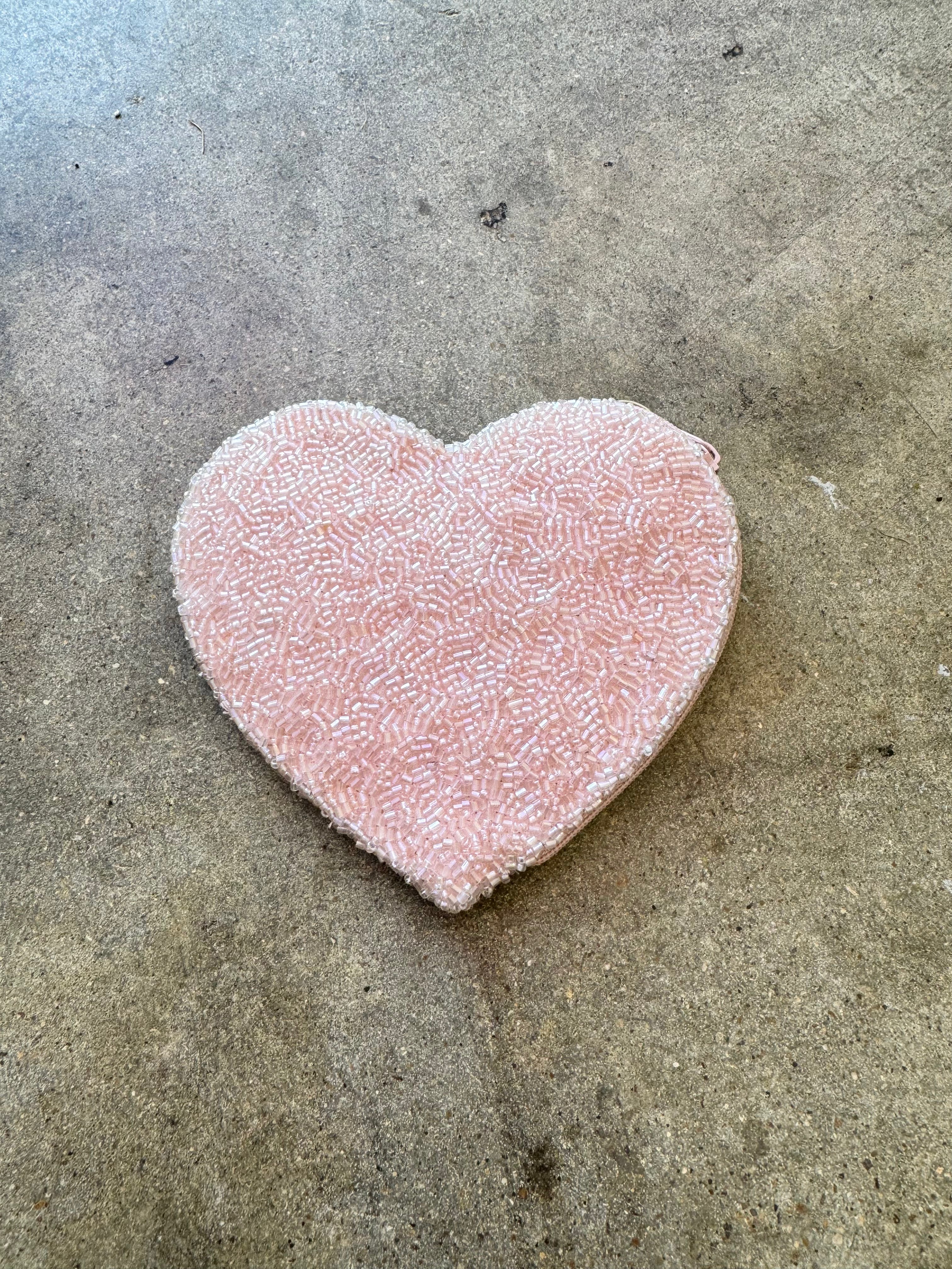 Heart Shaped Coin Pouch