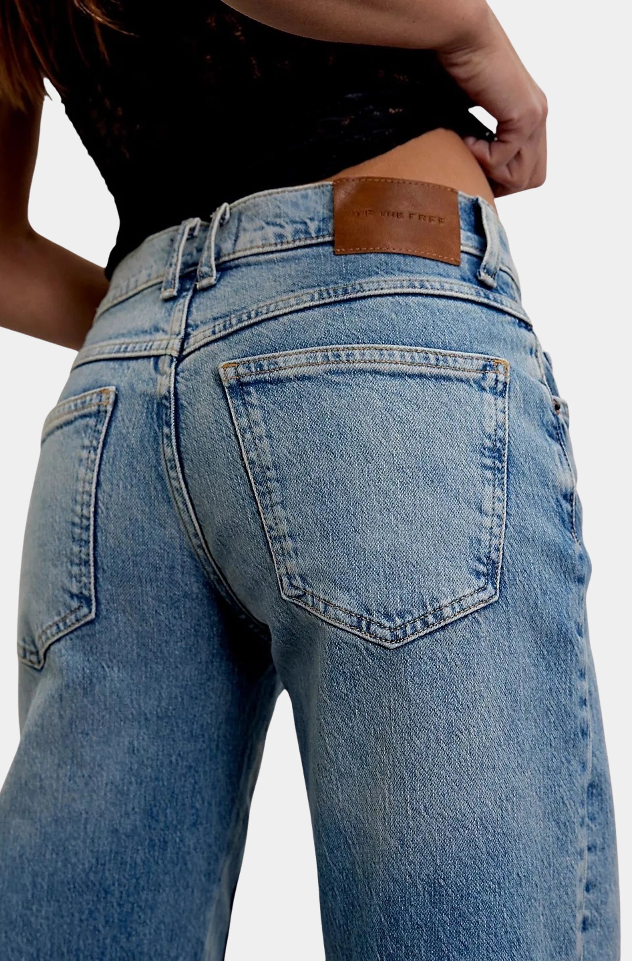 Risk Taker Mid-Rise Straight Jean