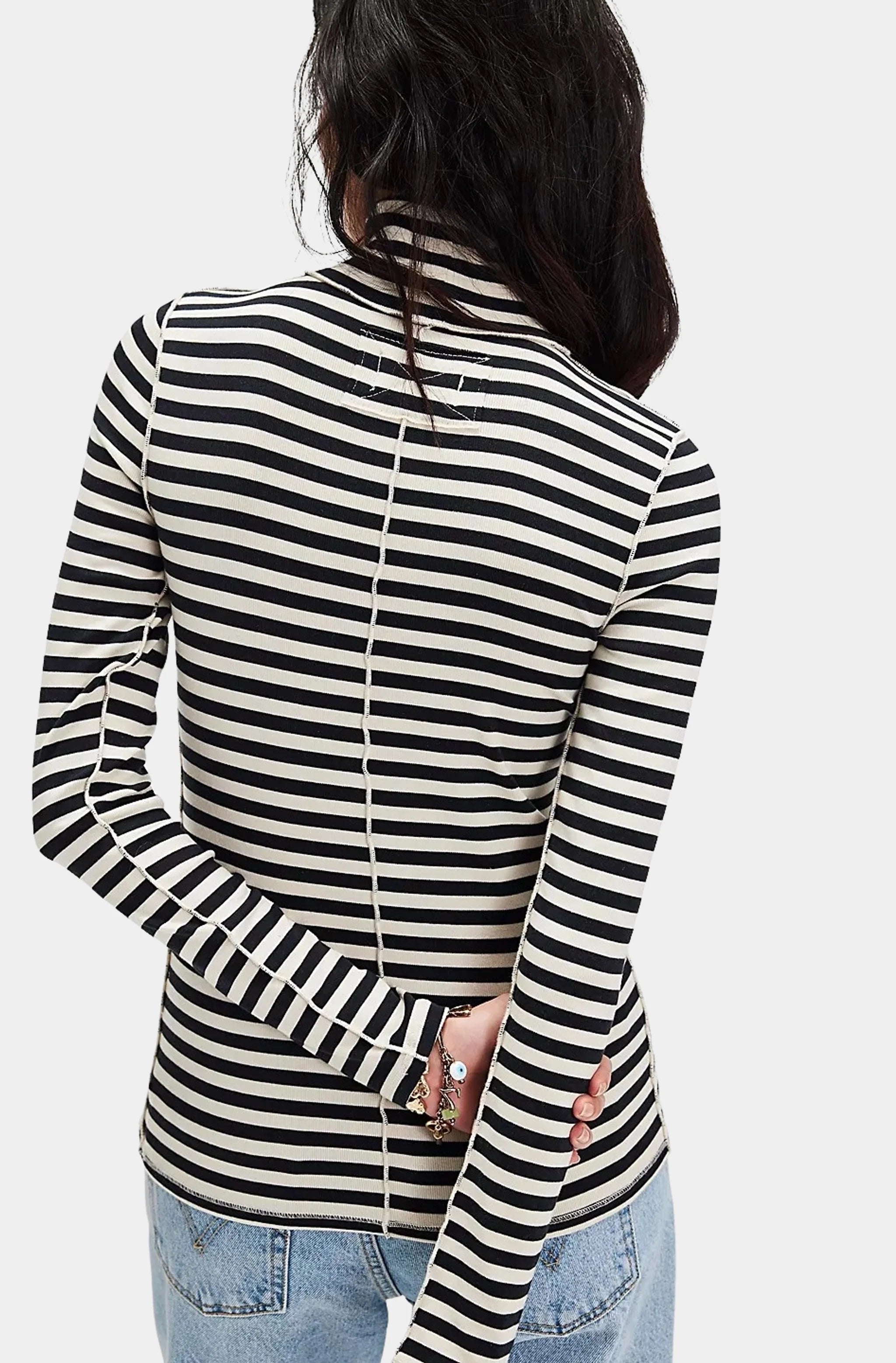 Good Good Stripe Turtleneck