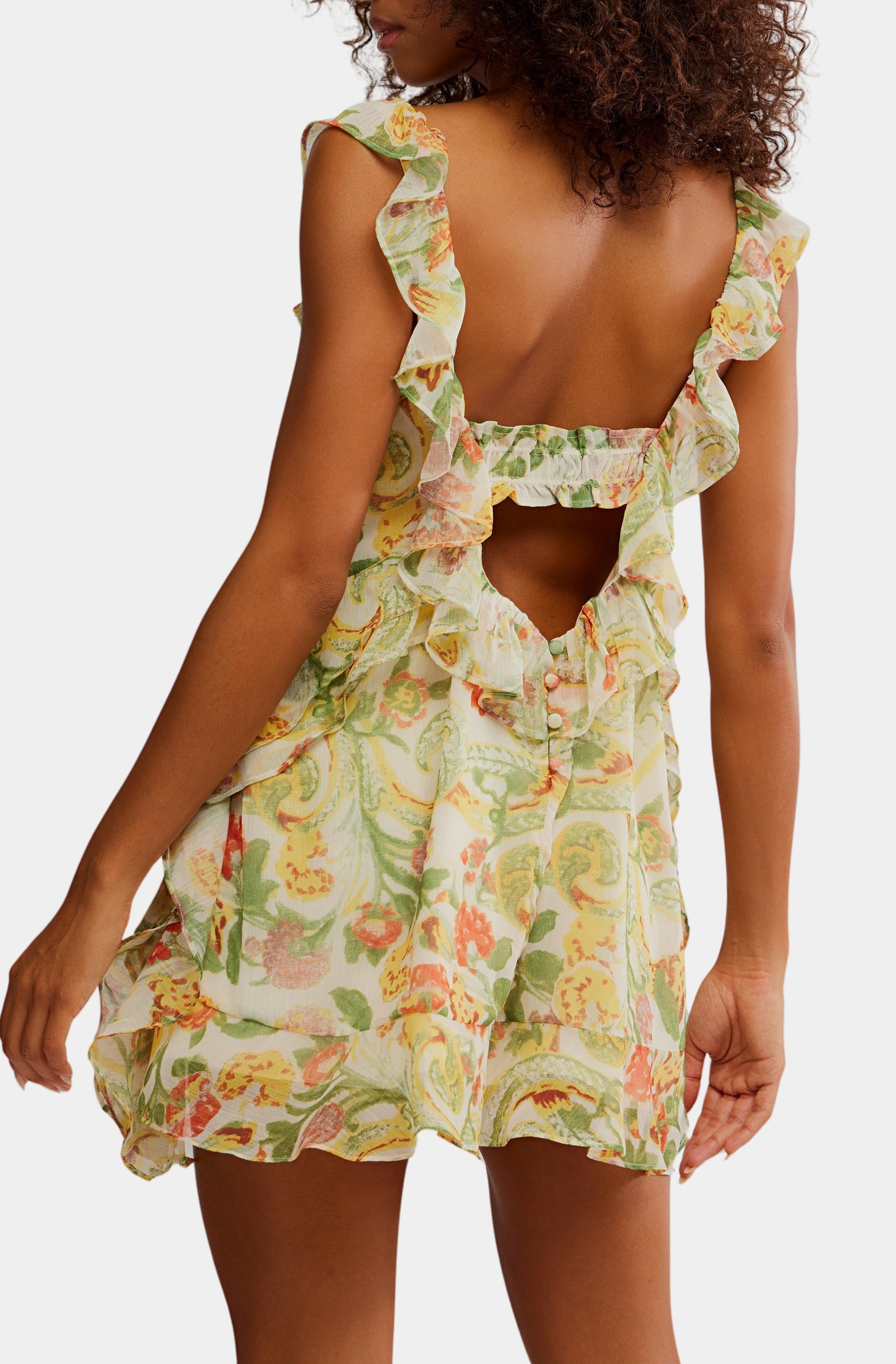 Bali Flora Mini Dress