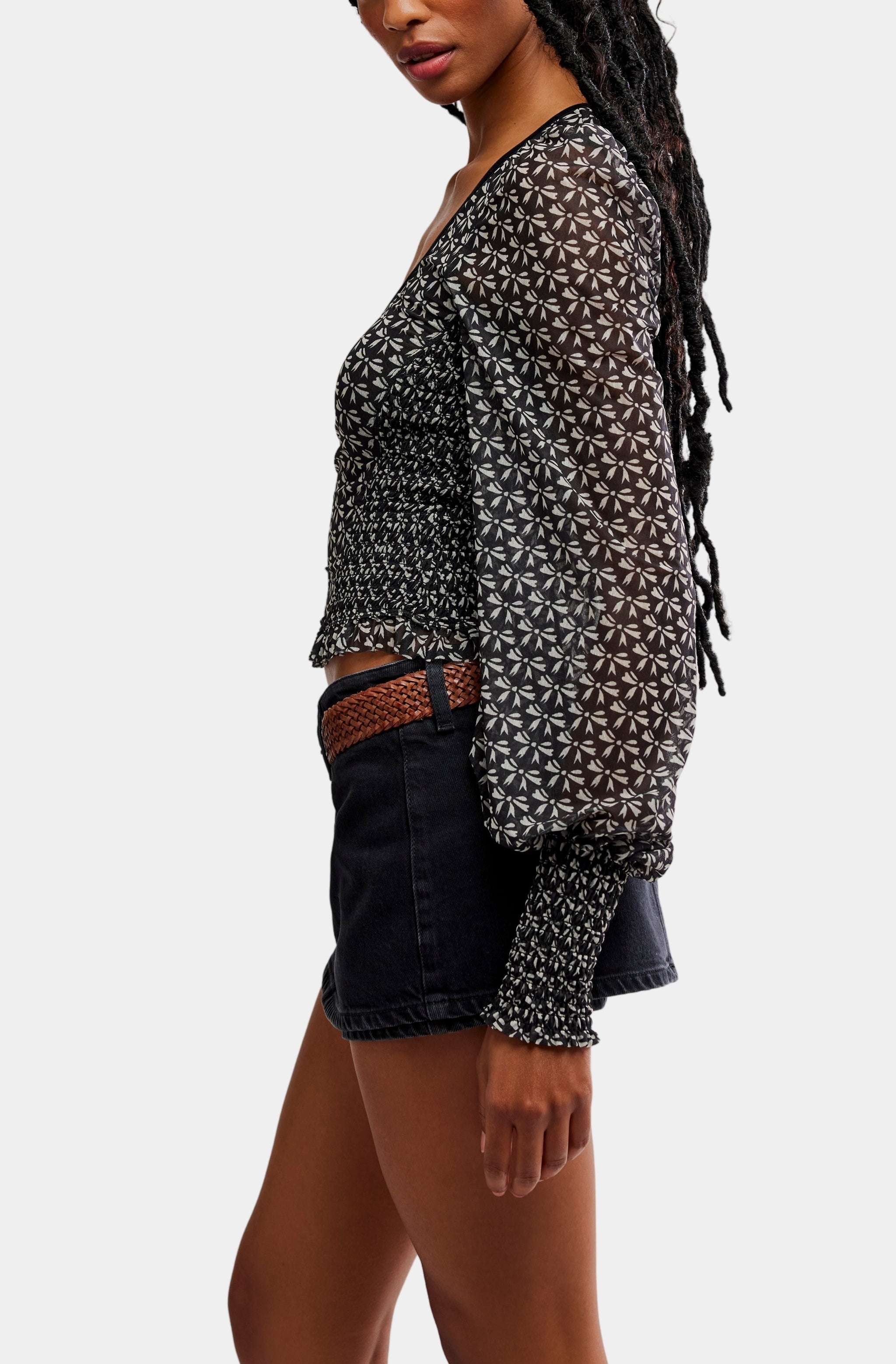 Dottie Printed Knit Top