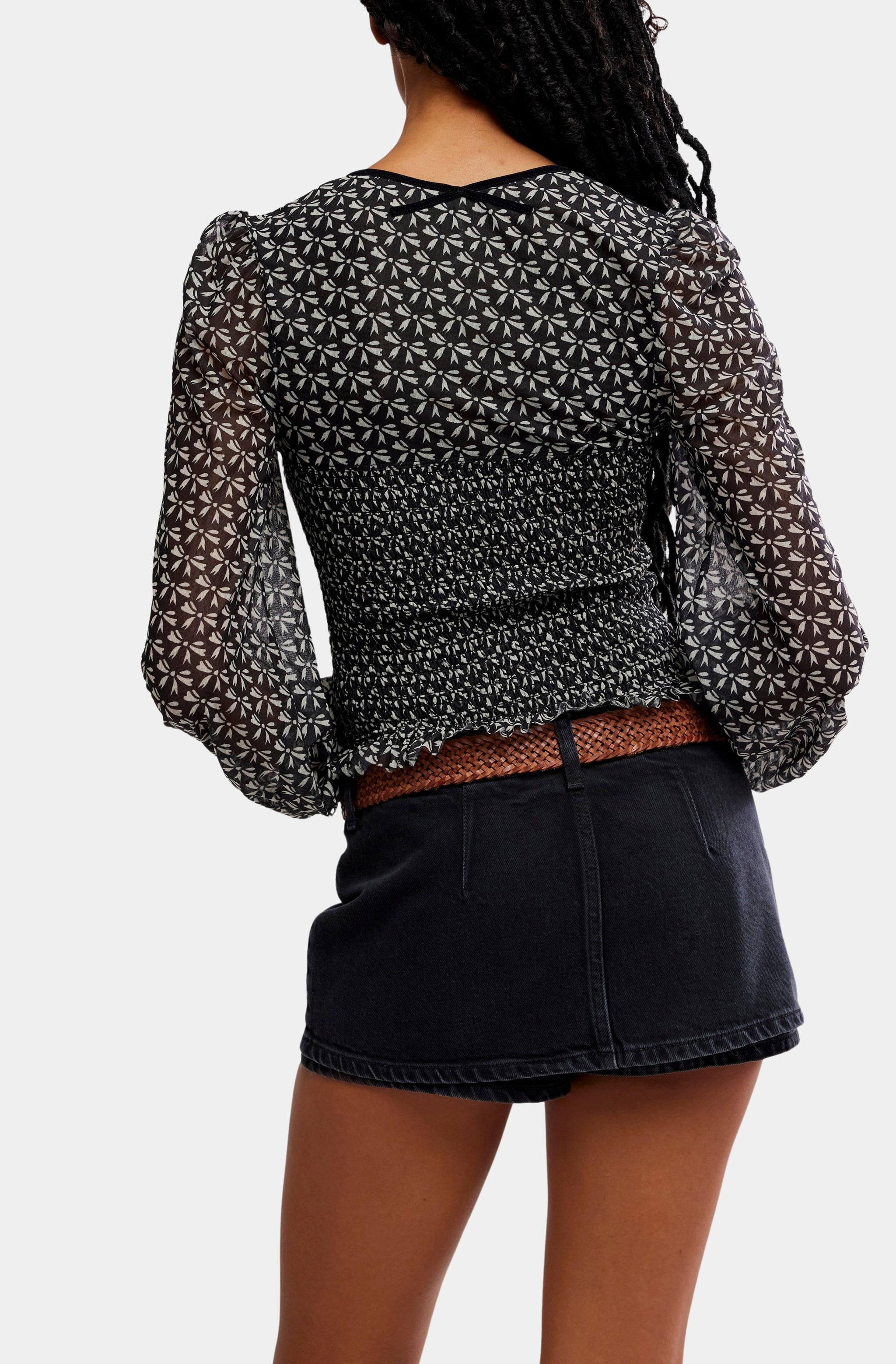 Dottie Printed Knit Top