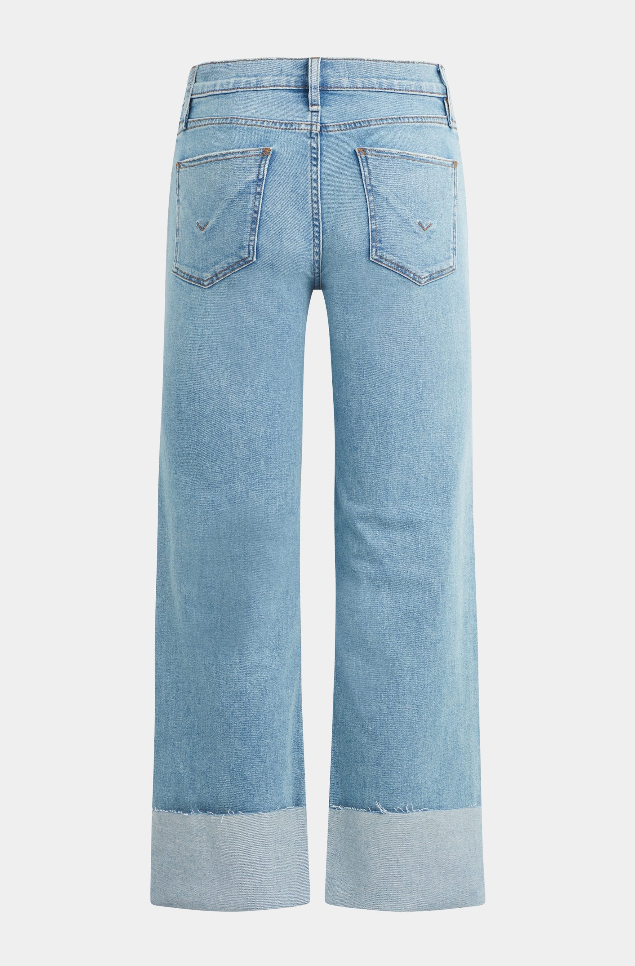 Rosie High-Rise Wide Leg Ankle Cuff