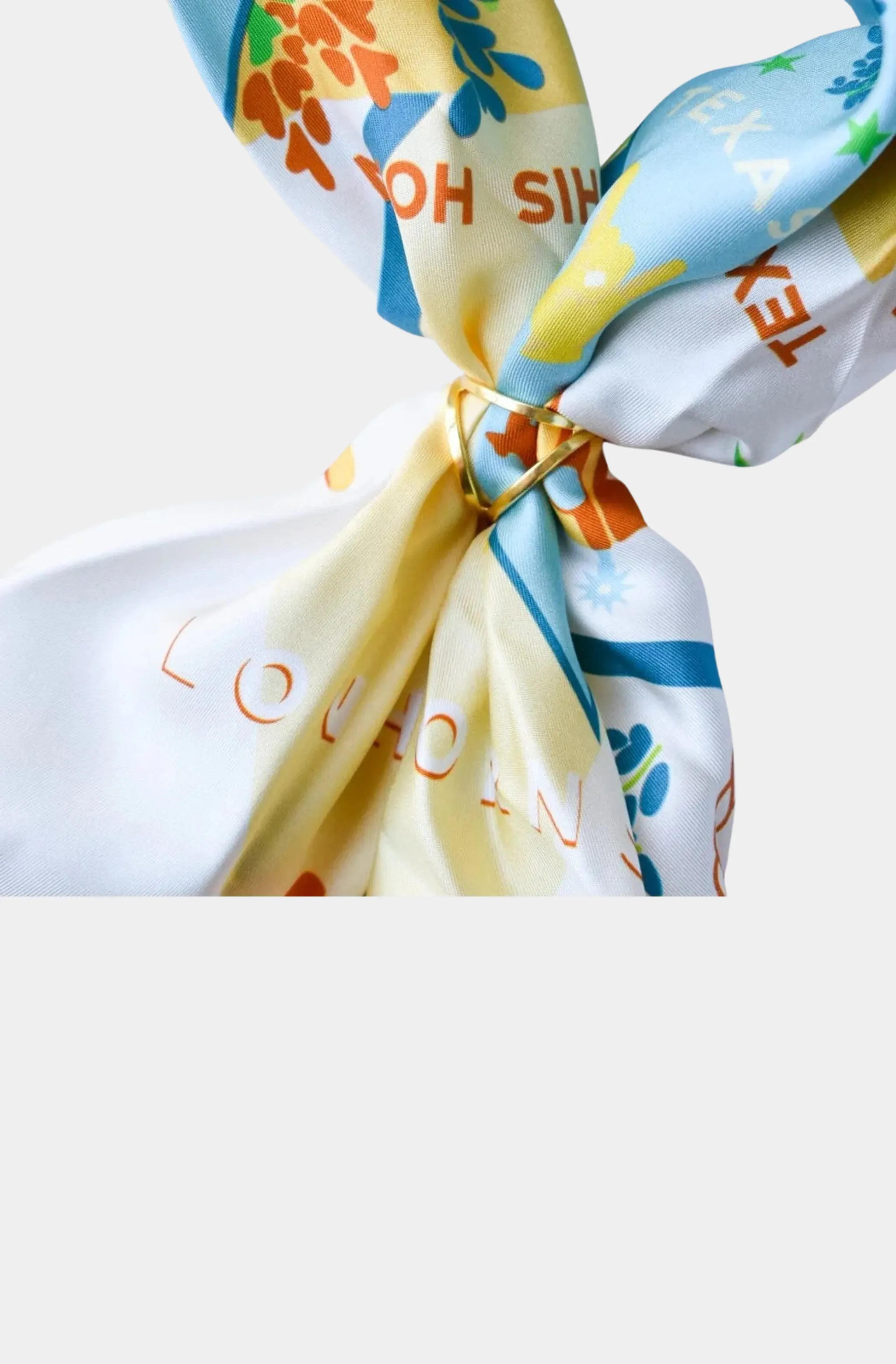 Trio Loop Scarf Ring