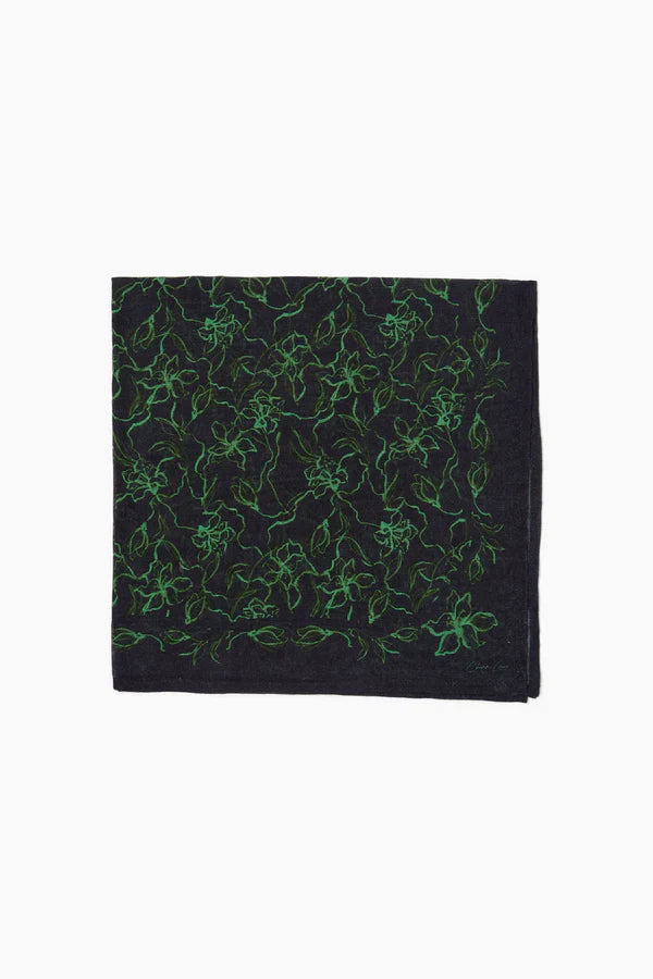 Painterly Floral Print Bandana