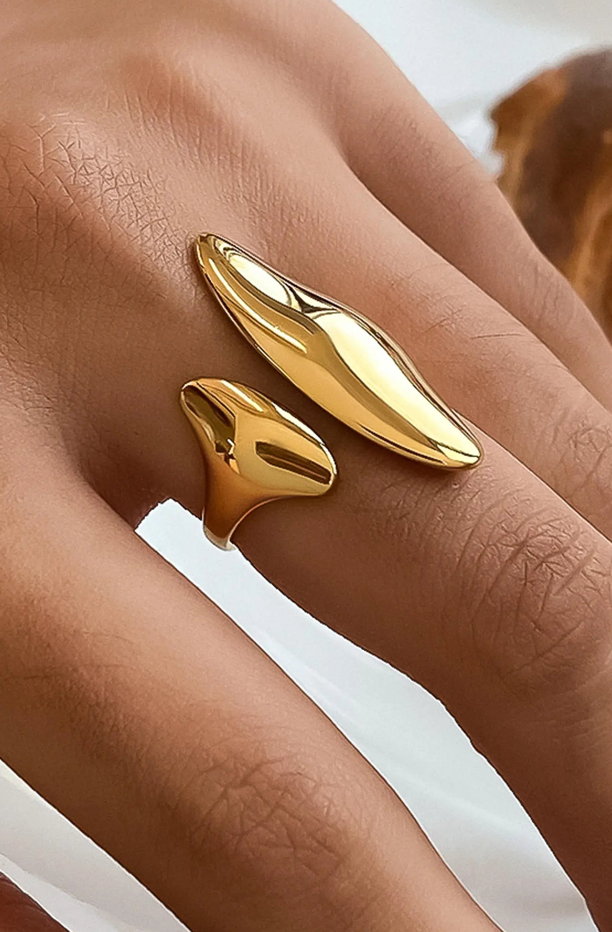 Danielle Abstract Statement Ring
