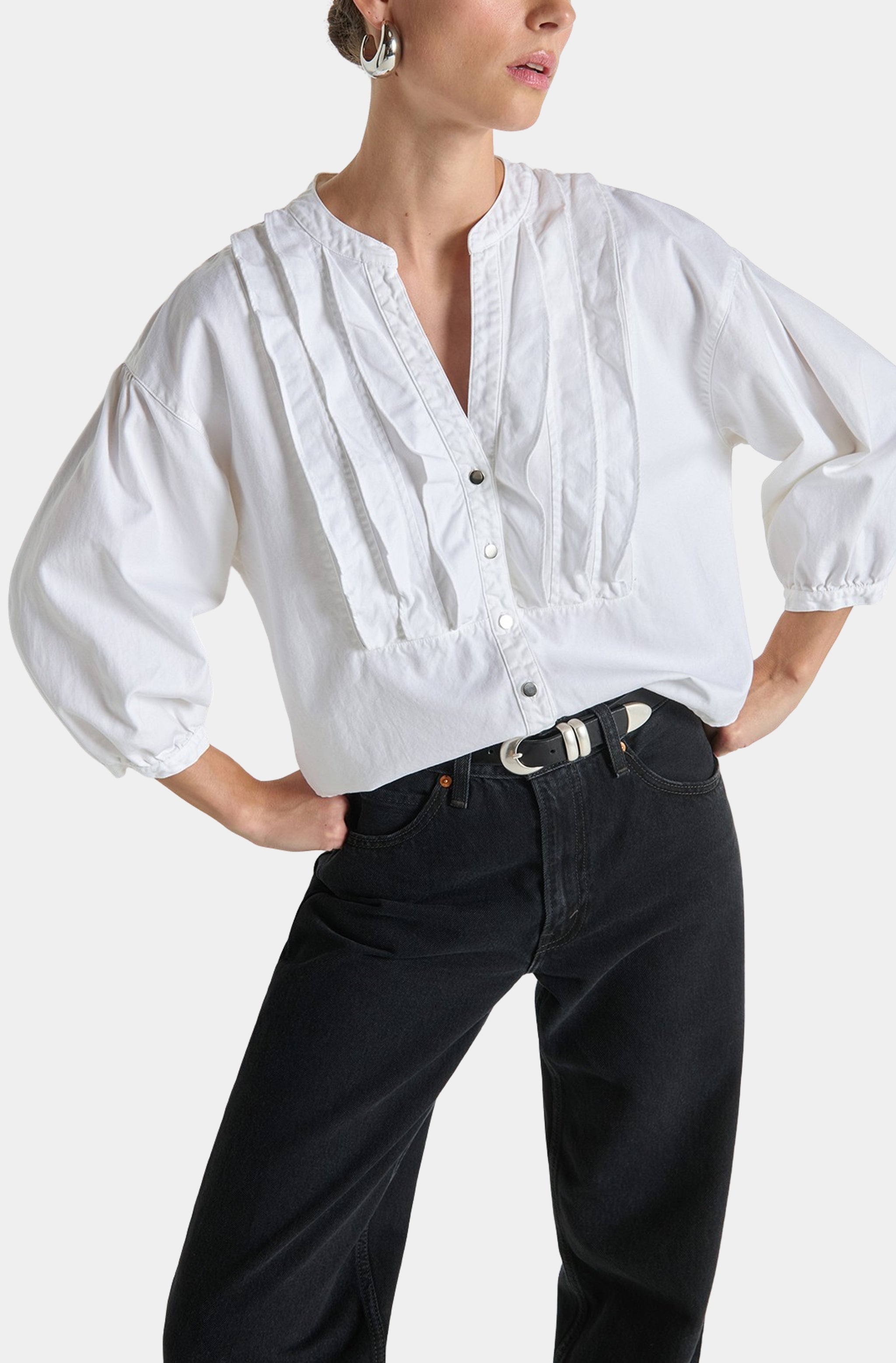 Amelia Ruffle Shirt