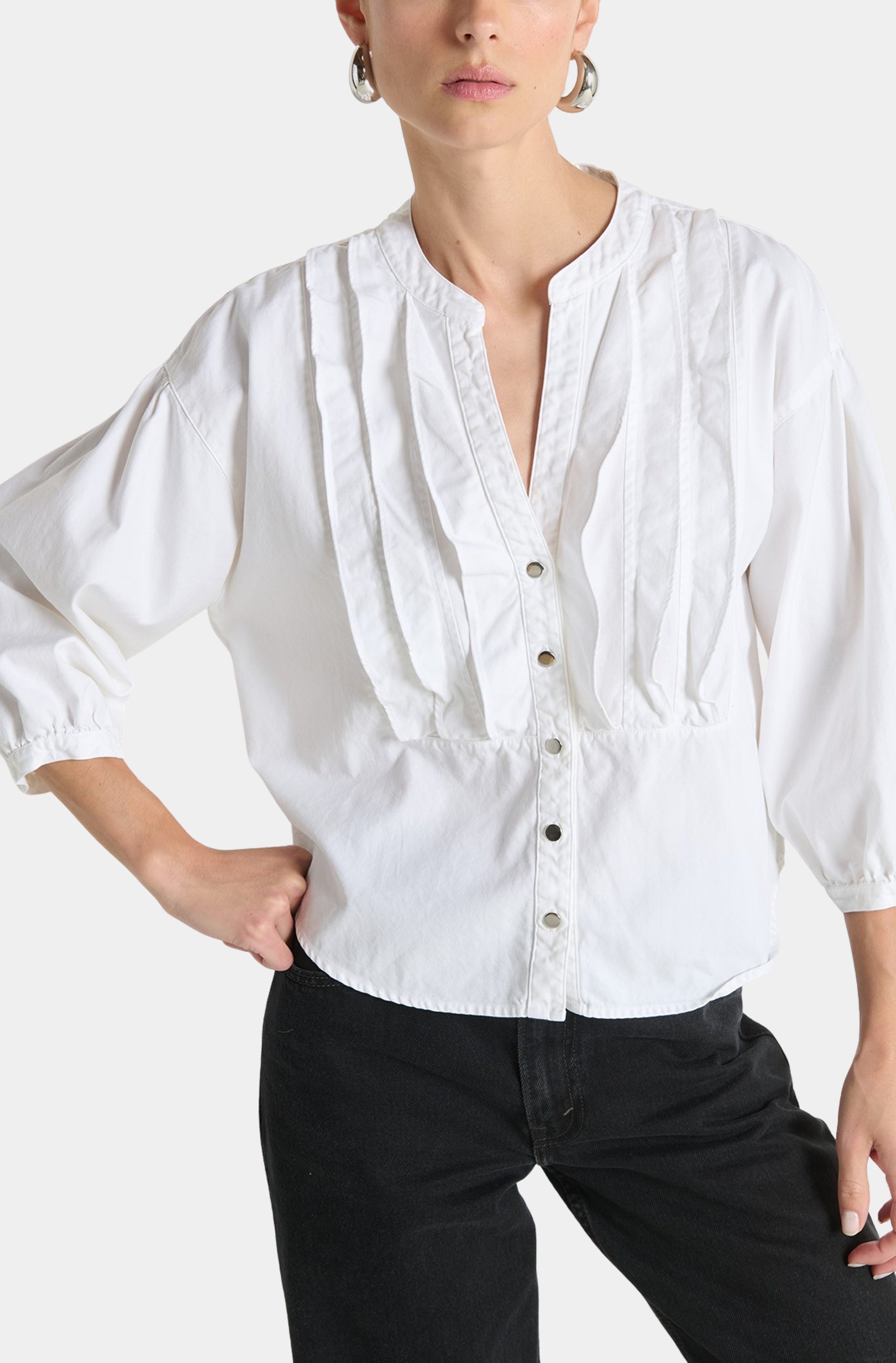 Amelia Ruffle Shirt
