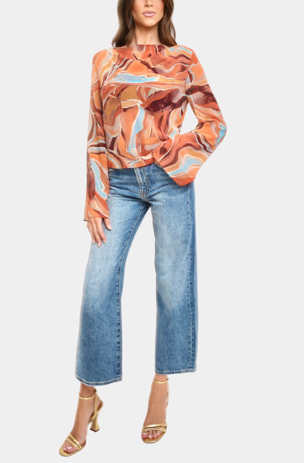 PRE-ORDER Hemline Exclusive Luciana Top