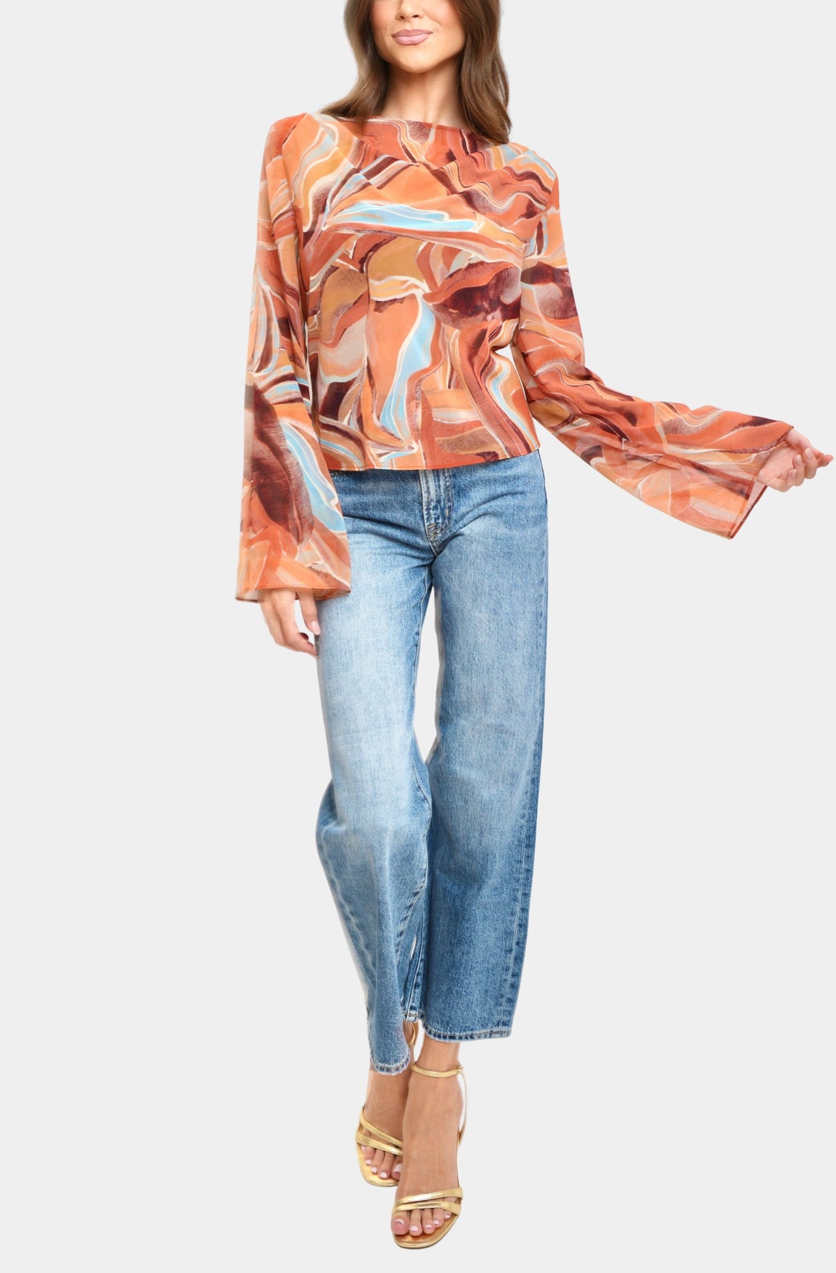 PRE-ORDER Hemline Exclusive Luciana Top