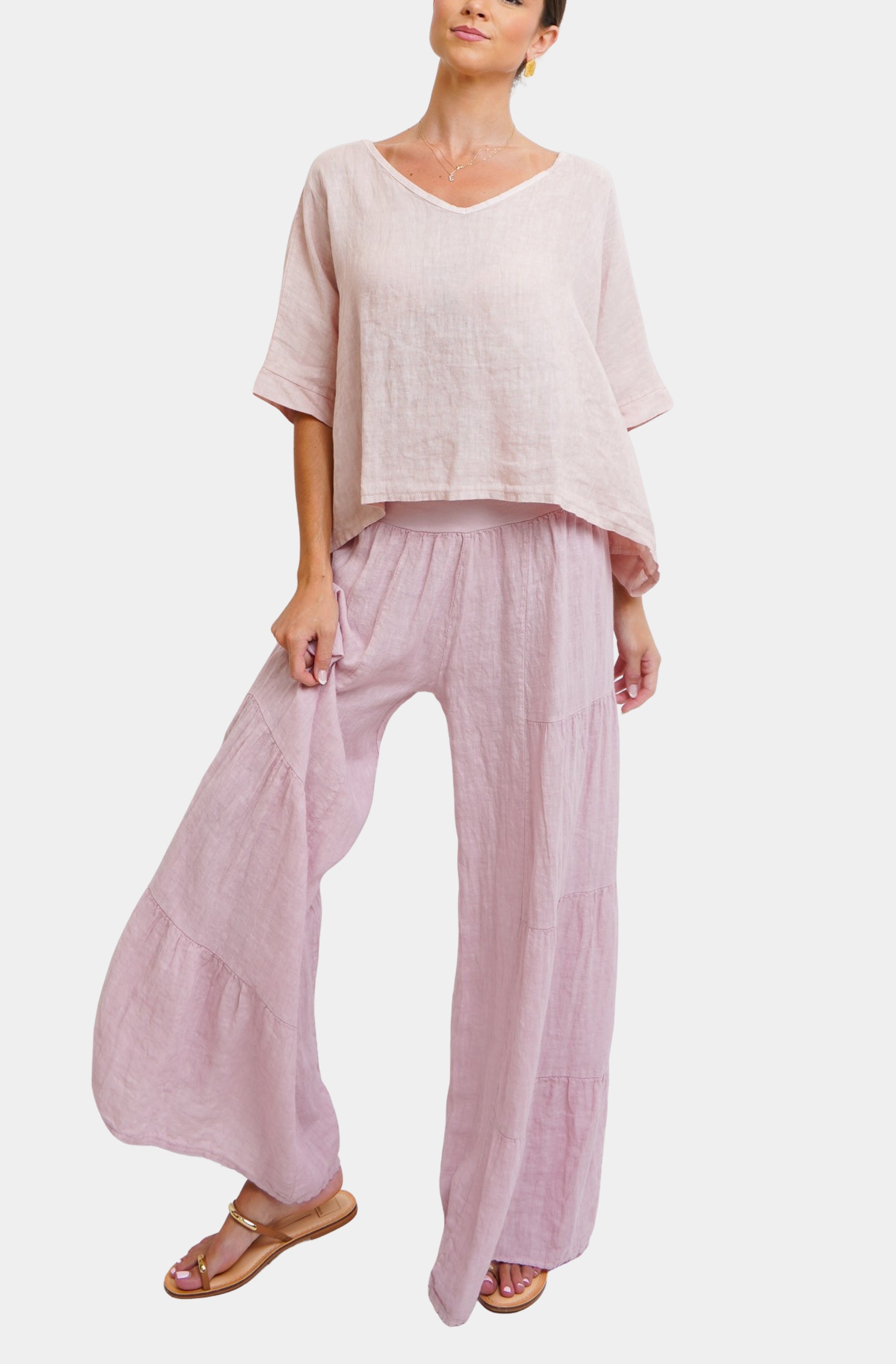 Anita Dolman Sleeve Crop Top