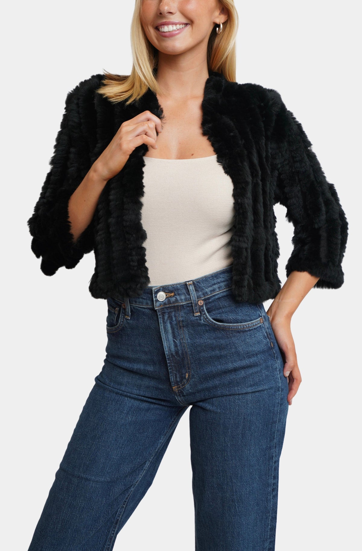 Hemline Exclusive Rosa Crop Jacket